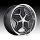 Foose F171 Merlot Gloss Black Machined Custom Wheels